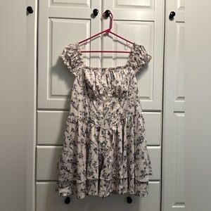 SHEIN Curve Floral Print Dress